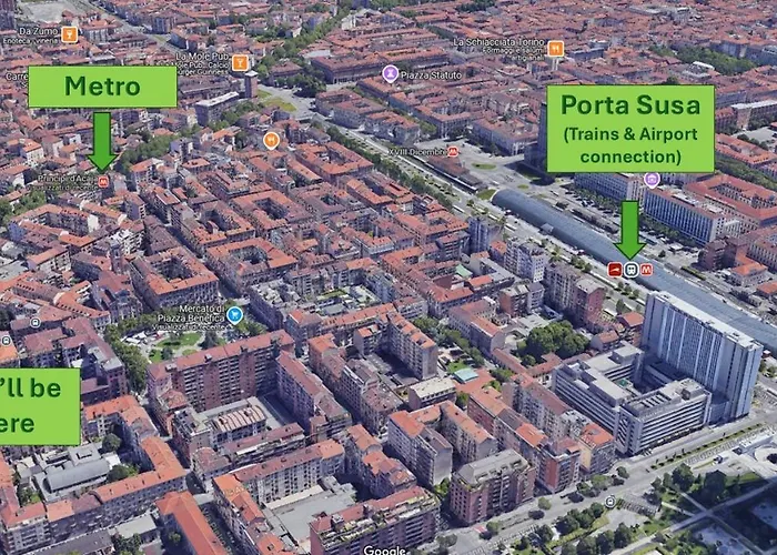 Bell'appartamento In Cit Turin, Interamente Ristrutturato Lejlighed Torino